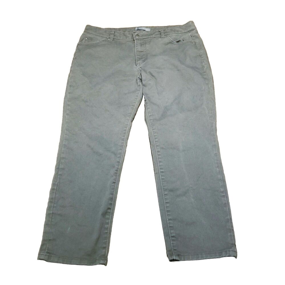Ash & Erie Jeans Men's Size 34x26 Gray Cotton Blend Stretch Denim (35x25)